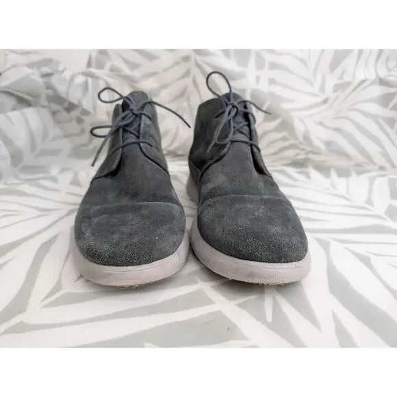 johnnie-o suede chill chukka boots - Picture 4 of 13